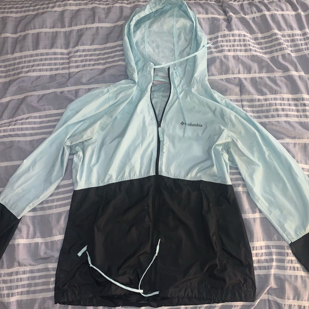 Columbia Two-Tone Windbreaker Jacket